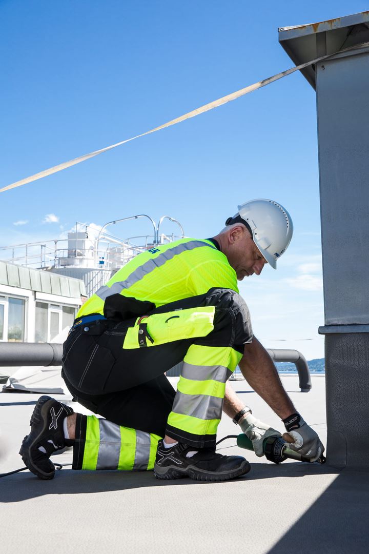 Våre tjenester innen taktekking og membraninstallasjon