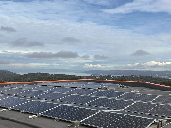 Solenergi på tak